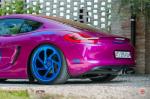 Porsche Cayman on Vossen Wheels (LC-108T) 2017 года